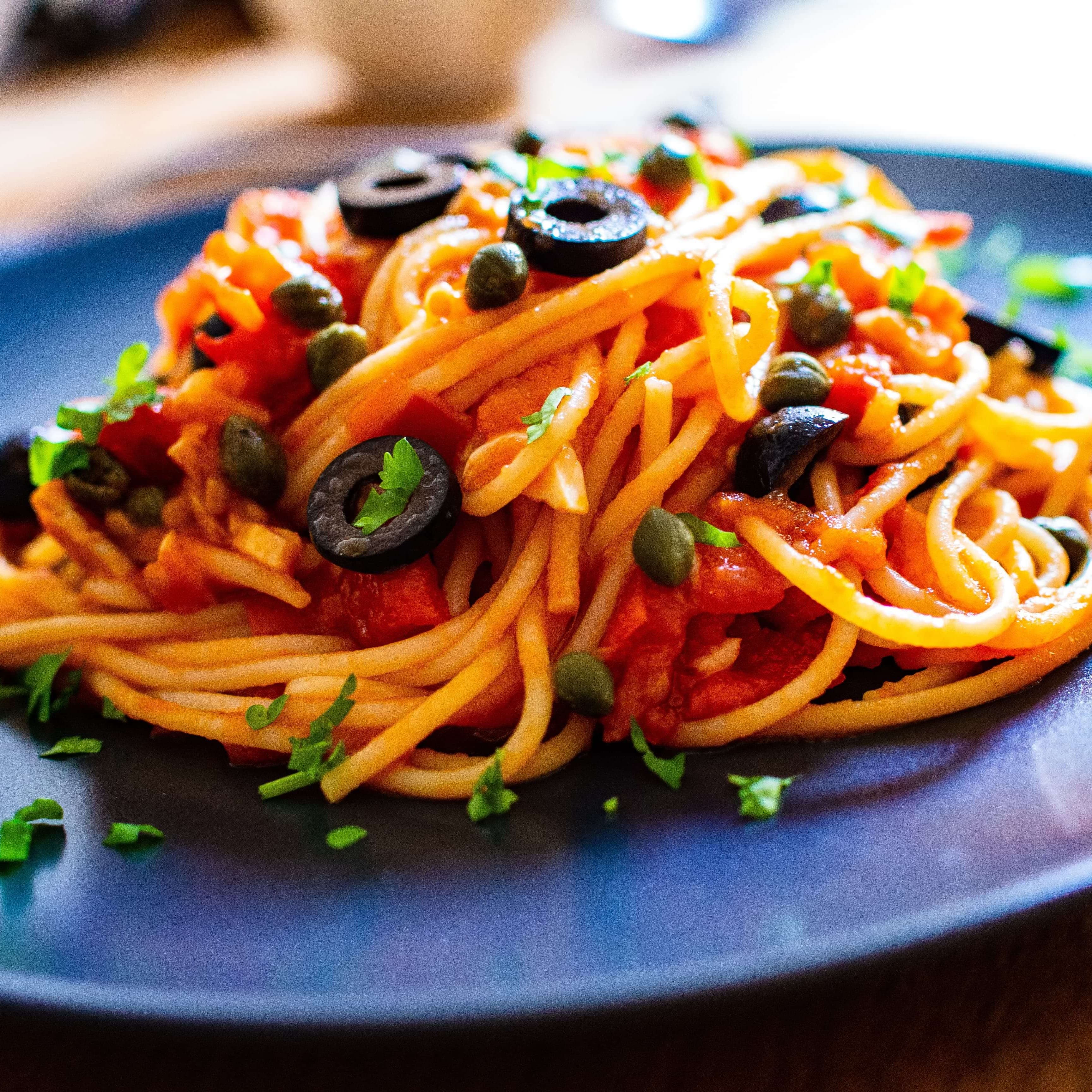 Experience bold Italian flavours with our puttanesca recipe. A savoury delight you won't forget!